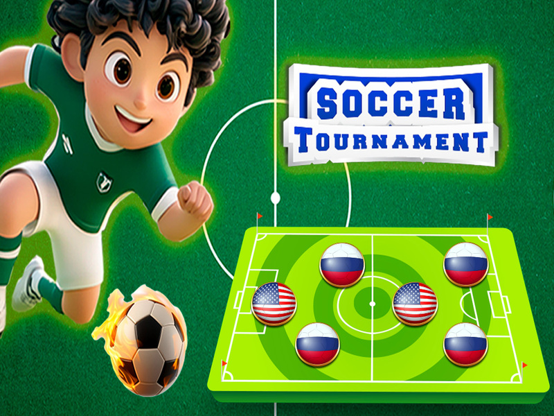 Žaidimas Futbolo turnyras internete