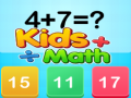 Žaidimas Matematika vaikams internete