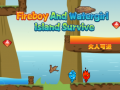 Žaidimas Išgyvenimas Fireboy ir Watergirl saloje internete
