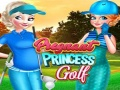 Žaidimas Nėščia Princesė Žaidžia Golfą internete