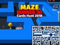 Žaidimas Maze Runner 3D: Kortų Medžioklė 2018 internete