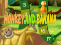 Žaidimas Beždžionė ir Bananai internete