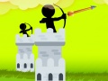 Žaidimas Stickman Lankininkas Pilis internete
