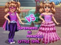 Žaidimas Mažoji Mergaitė Superherojė prieš Princesę internete