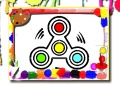 Žaidimas Fidget Spinner Piešimo Knyga internete