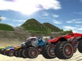 Žaidimas Kelių Monster Truckai internete