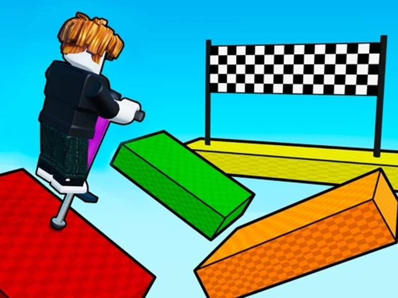 Žaidimas Obby: Pogo parkour! internete