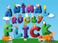Žaidimas Gyvūnų Rugby Flick internete