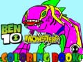 Žaidimas Ben 10 Monstrų Spalvinimo Knyga internete