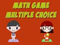 Žaidimas Matematikos Žaidimas su Daugybe Pasirinkimų internete