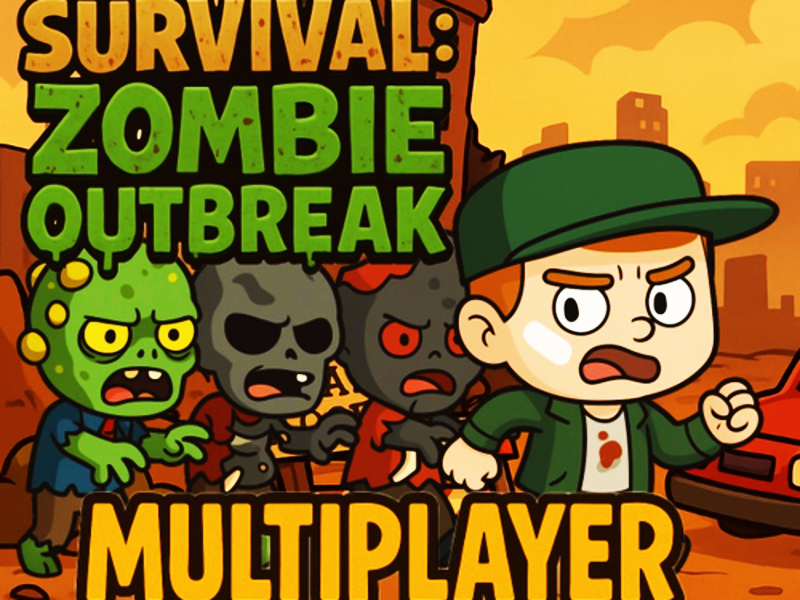 Žaidimas Išgyvenimo zombių protrūkio kelių žaidėjų internete