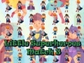 Žaidimas Maži Superherojai Match 3 internete