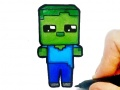 Žaidimas Lengvas Vaikų Piešimas Mineblox internete