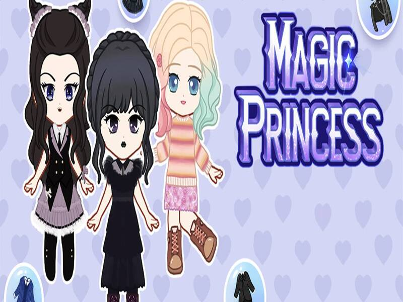 Žaidimas „Magic Princess“: „Dirp Up“ lėlė internete