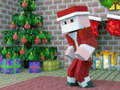 Žaidimas MineCraft Kalėdų Dėlionė internete