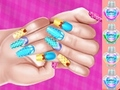 Žaidimas Elsa Princesės Tema Nagų Menas DIY internete