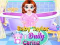 Žaidimas Baby Taylor Kasdienė Priežiūra internete