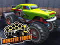 Žaidimas Ekstremalios monster truck lenktynės internete