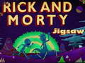 Žaidimas Riko ir Morty Dėlionė internete