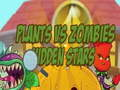 Žaidimas Augalai prieš Zombius: Paslėptos Žvaigždės internete