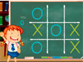 Žaidimas Tic Tac Toe mokykloje internete
