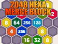 Žaidimas 2048 Heksagonalus Sujungtas Blokas internete
