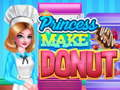 Žaidimas Princesė Gamina Donutus internete