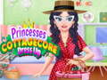 Žaidimas Rūbų dėvėjimas princesėms Cottagecore stiliumi internete