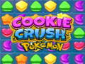 Žaidimas Cookie Crush Pokémon internete