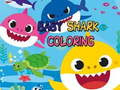 Žaidimas Baby Shark Spalvinimas internete