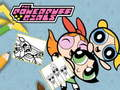 Žaidimas Powerpuff mergaičių spalvinimo knyga internete