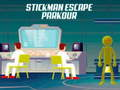 Žaidimas Stickman Pabėgimas: Parkūras internete