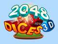 Žaidimas Kauliukai 2048 3D internete