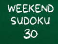 Žaidimas Savaitgalio Sudoku 30 internete