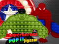 Žaidimas Superherojai Pop It Dėlionė internete