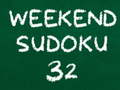 Žaidimas Savaitgalio Sudoku 32 internete