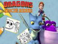 Žaidimas Knyga piešimo Dragon Rescue Riders internete