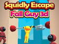 Žaidimas Kalmaro Pabėgimas: Fall Guy 3D internete