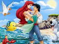 Žaidimas Undinėlė Ariel Princess Dėlionė internete
