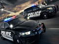Žaidimas Policijos automobilių dėlionė internete