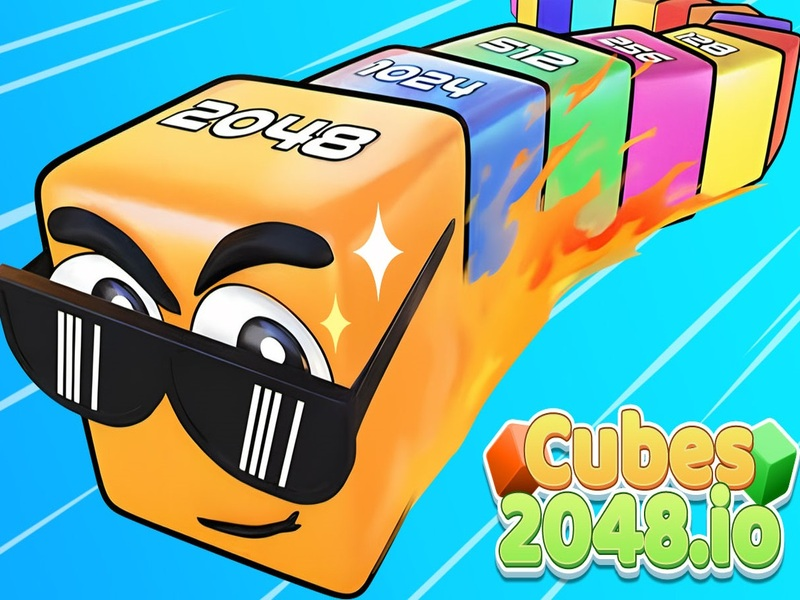 Žaidimas Kubai 2048. io internete