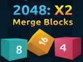 Žaidimas 2048: Sujunkite blokus X2 internete