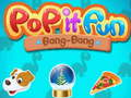 Žaidimas Pop it linksmybė Bang-Bang internete