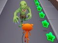 Žaidimas Pikta Katė: Bėgimas Zombie Gatvėje internete