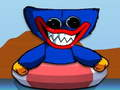 Žaidimas Huggy Wuggy Surf internete