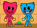 Žaidimas Kissy Missy ir Huggy Wuggy internete