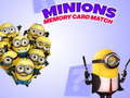 Žaidimas Minionų atminties kortelių žaidimas internete