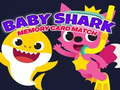 Žaidimas Baby Shark Atminties Kortelių Žaidimas internete