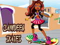 Žaidimas Clawdeen čiuožia internete
