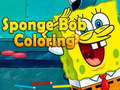 Žaidimas SpongeBob Spalvinimas internete